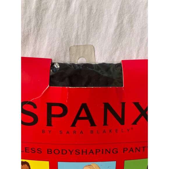 Spanx By Sara Blakely Black Footless Bodyshaping Pantyhose Size A - Picture 11 of 13